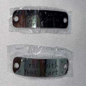 NEW Shoe lace charms. When your legs get tired… run with your heart.